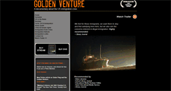 Desktop Screenshot of goldenventuremovie.com